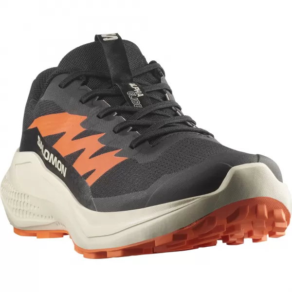  Pánske topánky SALOMON ALPHAGLIDE L47801100 ČIERNA/DAŽDIVÝ DEŇ/ČERVENÁ ORANŽOVÁ 