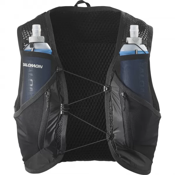  Pánsky ruksak SALOMON ACTIVE SKIN 12 SET LC2177400 ČIERNA/KOVOVÁ 