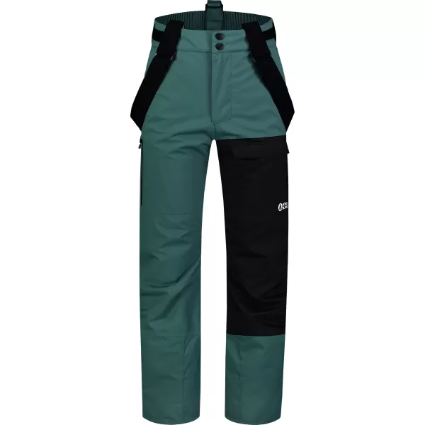  Pánske lyžiarske a snowboardové nohavice NORDBLANC POD NBWP8133 GREEN 