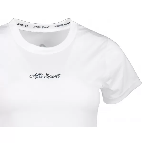  Dámske prémiové funkčné tričko ALTISPORT VOJ/ALW075TR01 BIELA 