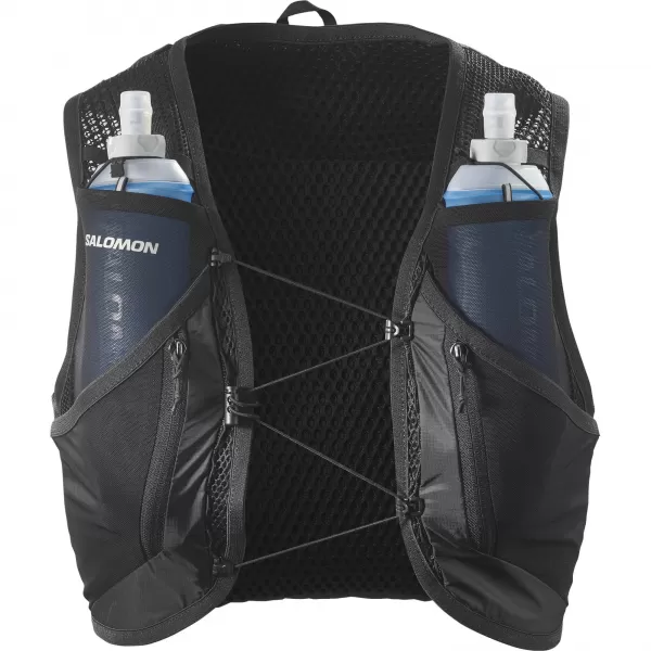  Pánsky ruksak SALOMON ACTIVE SKIN 12 SET LC2177400 ČIERNA/KOVOVÁ 
