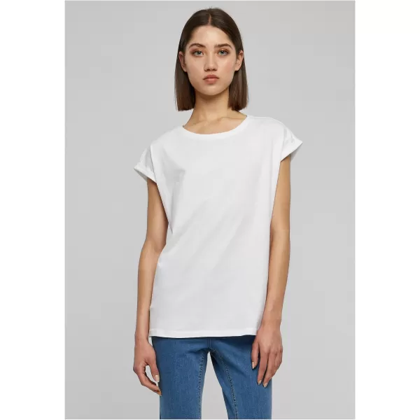  Dámska t -shirt URBAN CLASSICS tb771a limonáda ružová/biela 