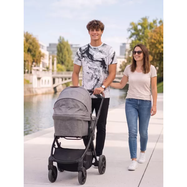  Prémiové pánske funkčné tričko ALTISPORT VOJ/ALM071TR01 ČIERNOBIELY 