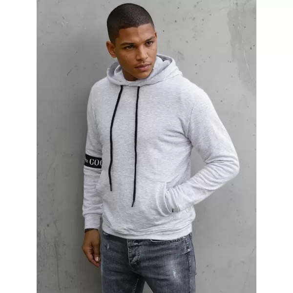  Pánska mikina DSTREET BX5435 SVETLO ŠEDÁ 