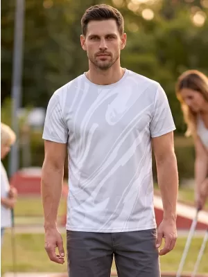 Prémiové pánske funkčné tričko ALTISPORT VOJ/ALM072TR01 SIVÁ