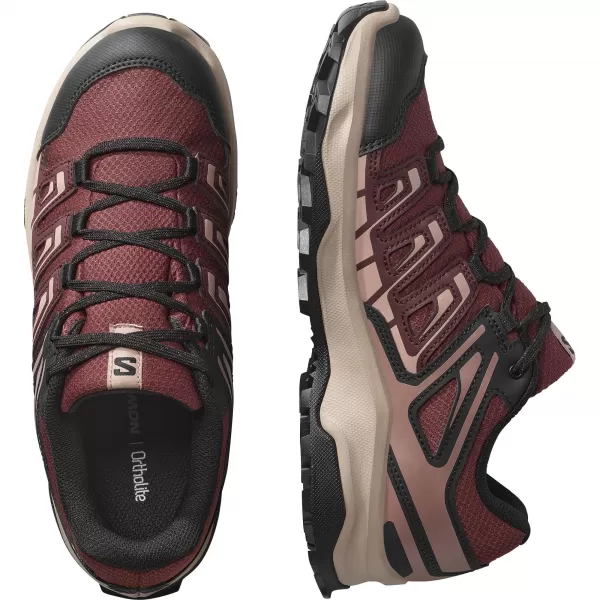  Dámske topánky SALOMON EXTEGRA GTX W L47799900 HENNA/RUMOVÉ HROZIENKA/MAHAGÓNOVÁ RUŽA 