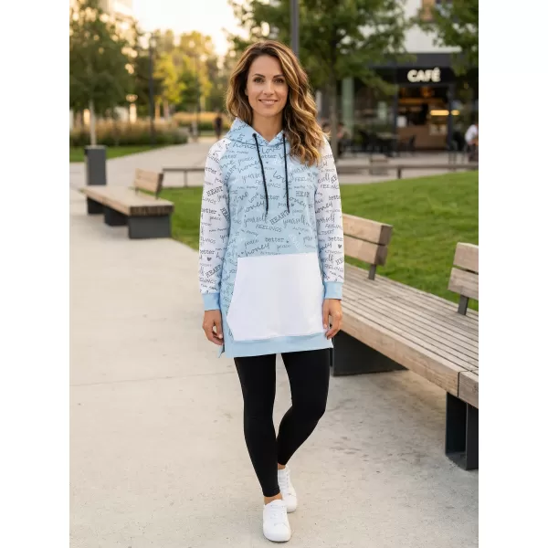  Dámska prémiová funkčná mikina ALTISPORT VOJ/ALW067MI03 BABY BLUE 