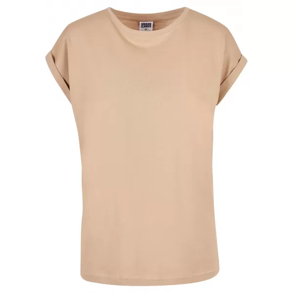  Dámska T -shirt URBAN CLASSICS TB771 Union BEIGE 