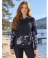Dámska prémiová mikina na zips ALTISPORT VOJ/ALW063MI02 ČIERNA