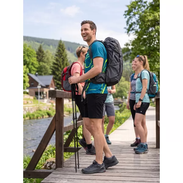  Prémiové pánske funkčné tričko ALTISPORT VOJ/ALM073TR01 NÁMORNÍCKA-FLUO ŽLTÁ 
