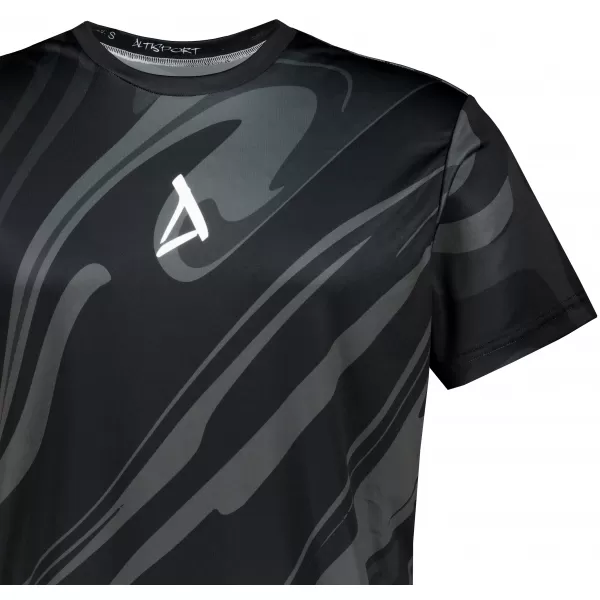  Prémiové pánske funkčné tričko ALTISPORT VOJ/ALM072TR01 ČIERNA 