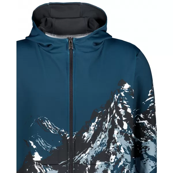  Pánska prémiová mikina na zips ALTISPORT VOJ/ALM059MI02 NÁVYKY 