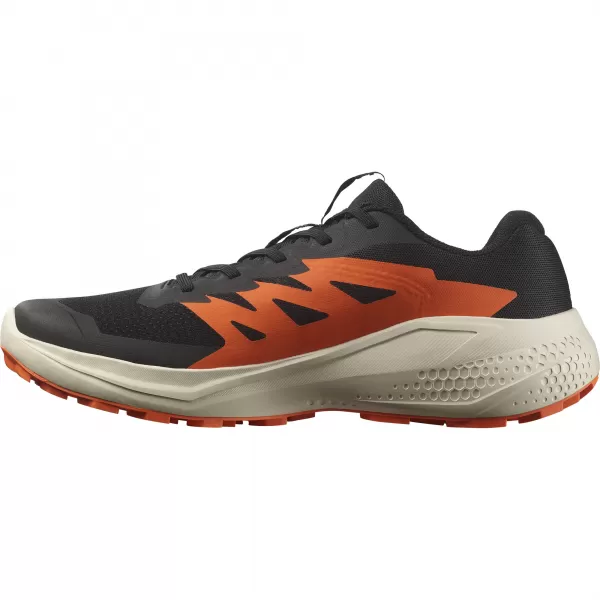  Pánske topánky SALOMON ALPHAGLIDE L47801100 ČIERNA/DAŽDIVÝ DEŇ/ČERVENÁ ORANŽOVÁ 