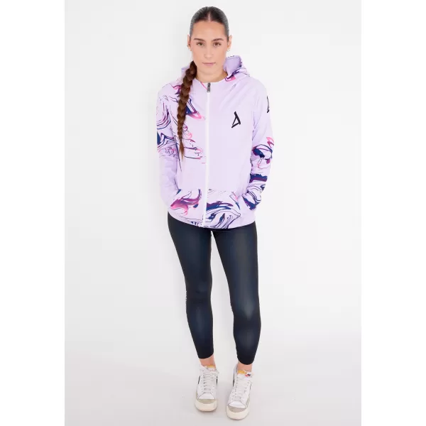  Dámska prémiová mikina na zips ALTISPORT VOJ/ALW064MI02 ORGOVÁN 