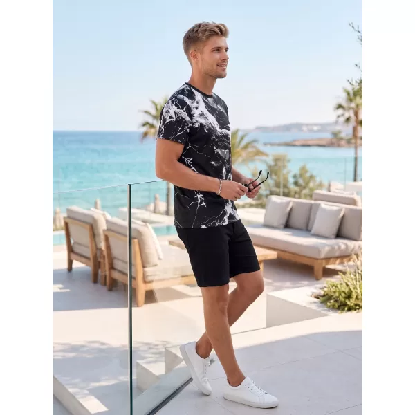 Prémiové pánske funkčné tričko ALTISPORT VOJ/ALM071TR01 ČIERNOBIELY 