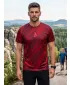 Prémiové pánske funkčné tričko ALTISPORT VOJ/ALM072TR01 VÍNOVO ČERVENÉ