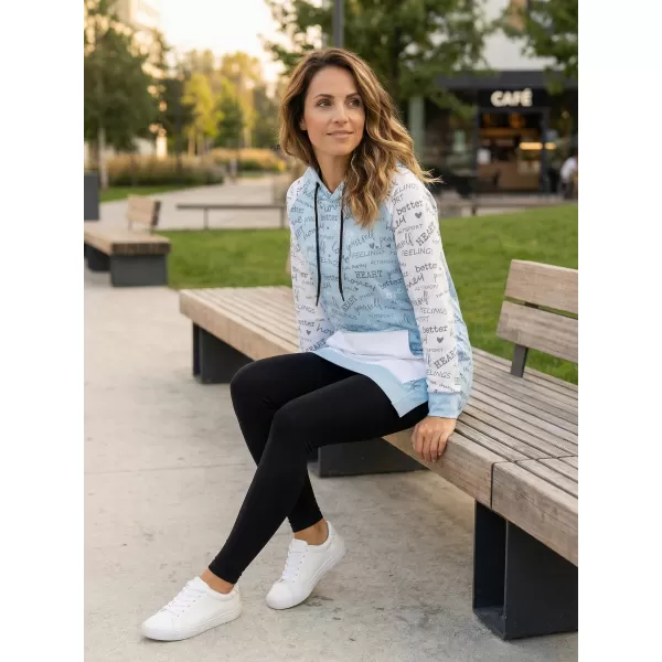  Dámska prémiová funkčná mikina ALTISPORT VOJ/ALW067MI03 BABY BLUE 
