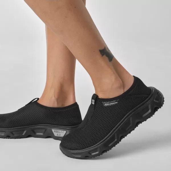  Dámske topánky SALOMON REELAX MOC 6.0 W L47111800 ČIERNA/ČIERNA/ZLIATINA 