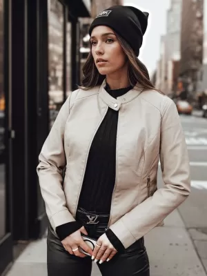 Dámska bunda DSTREET TY4744 BÉŽOVÁ
