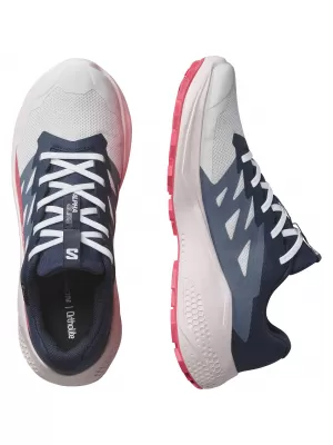 Dámske topánky SALOMON ALPHAGLIDE GTX W L47802300 MESAČNÁ SKALA/MODRÉ NOCI/ČERVENÁ ČERVENÁ