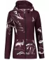 Dámska prémiová mikina na zips ALTISPORT VOJ/ALW064MI02 RUDA