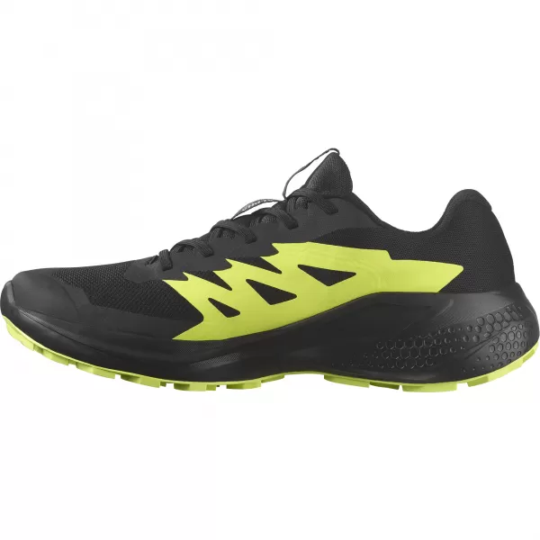  Pánske topánky SALOMON ALPHAGLIDE GTX L47802000 ČIERNA/ZLIATINA/OSTRO ZELENÁ 