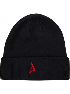 Zimná čiapka ALTISPORT ALU002315 ČIERNA A ČERVENÁ