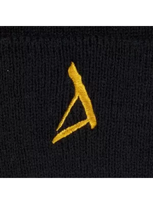 Zimná čiapka ALTISPORT ALU002315 ČIERNA A ZLATÁ