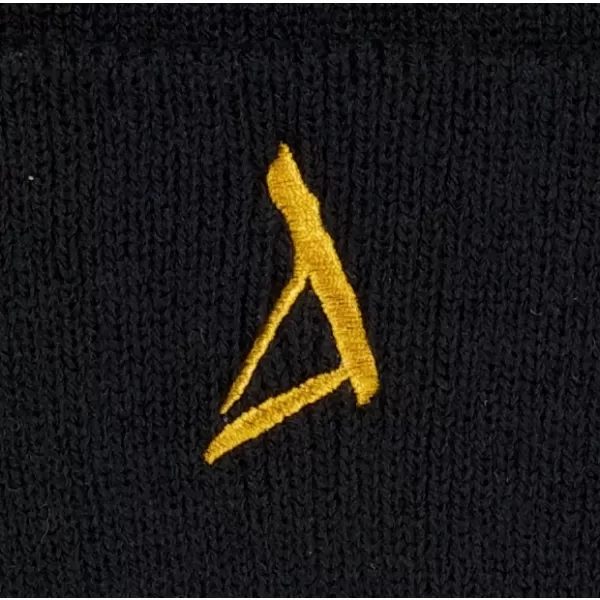  Zimná čiapka ALTISPORT ALU002315 ČIERNA A ZLATÁ 