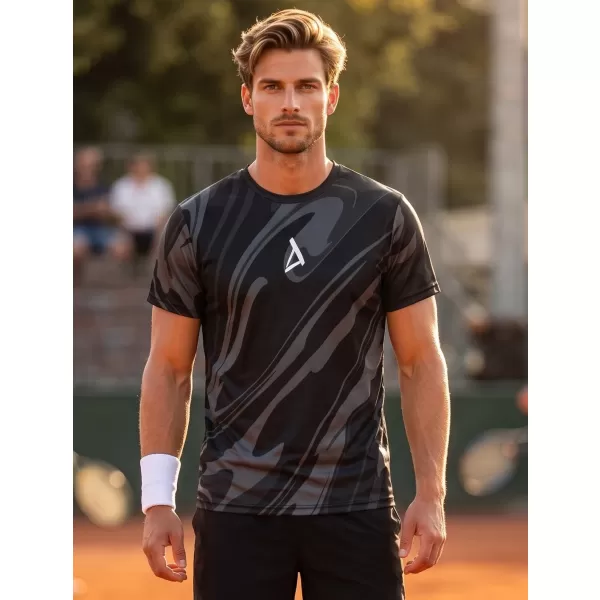  Prémiové pánske funkčné tričko ALTISPORT VOJ/ALM072TR01 ČIERNA 