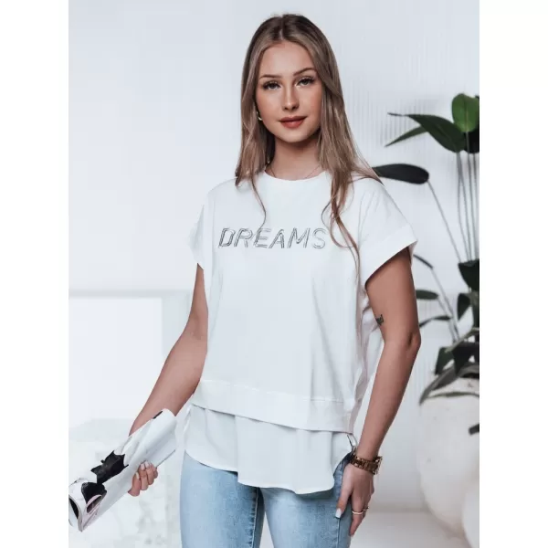  Dámske tričko DSTREET RY2521 BIELA 