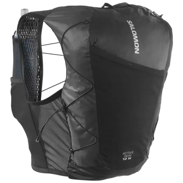  Dámsky ruksak SALOMON ACTIVE SKIN 12 WOMEN SET LC2178600 ČIERNA/KOVOVÁ 