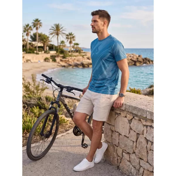  Prémiové pánske funkčné tričko ALTISPORT VOJ/ALM072TR01 POLNOČNÁ MODRÁ 