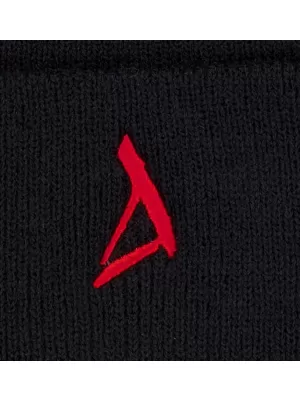 Zimná čiapka ALTISPORT ALU002315 ČIERNA A ČERVENÁ