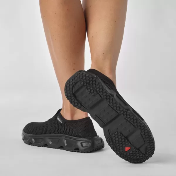  Dámske topánky SALOMON REELAX MOC 6.0 W L47111800 ČIERNA/ČIERNA/ZLIATINA 