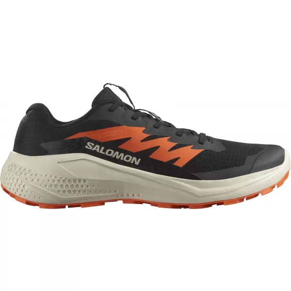  Pánske topánky SALOMON ALPHAGLIDE L47801100 ČIERNA/DAŽDIVÝ DEŇ/ČERVENÁ ORANŽOVÁ 