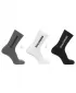 Ponožky SALOMON EVERYDAY CREW 3-PACK LC2086200 ČIERNA/BIELA/MEDOVO ŠEDÁ MELANŽ