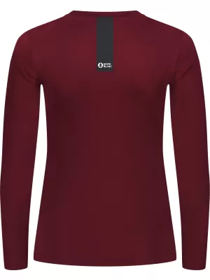 Funkčný T -shirt NORDBLANC Success NBSLF8030 Burgundsko