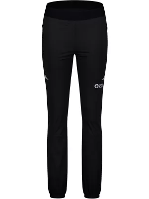 Ľahké vodotesné softshell nohavice NORDBLANC Finding NBWPL8104 čierna NBWPL8104