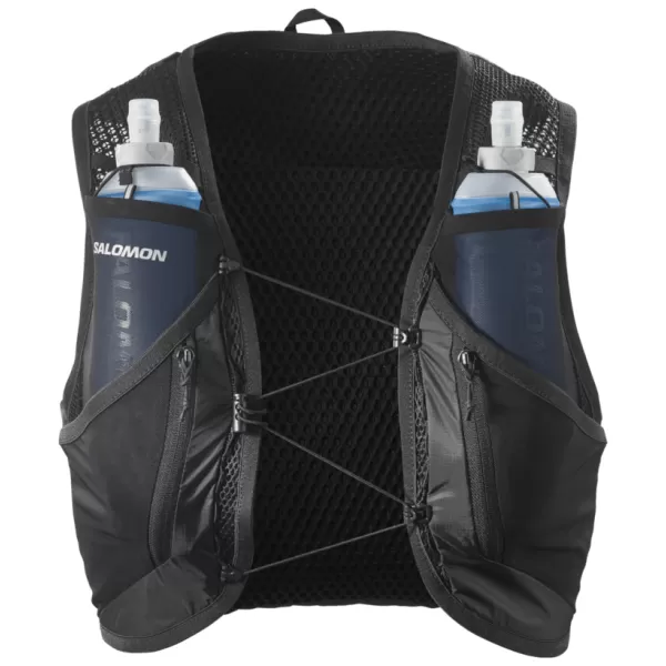  Pánsky ruksak SALOMON ACTIVE SKIN 12 SET LC2177400 ČIERNA/KOVOVÁ 