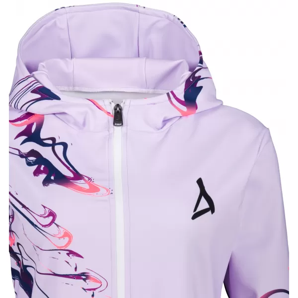  Dámska prémiová mikina na zips ALTISPORT VOJ/ALW064MI02 ORGOVÁN 