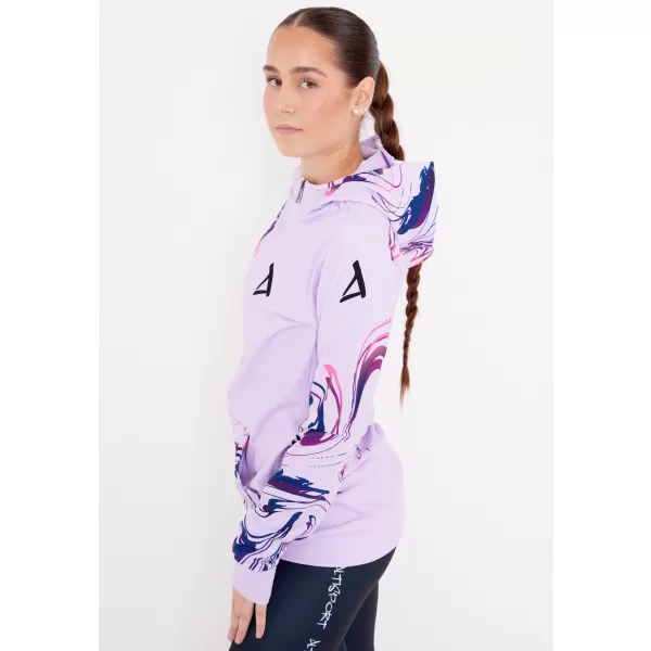  Dámska prémiová mikina na zips ALTISPORT VOJ/ALW064MI02 ORGOVÁN 