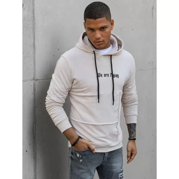  Pánska mikina DSTREET BX5477 KARAMEL 