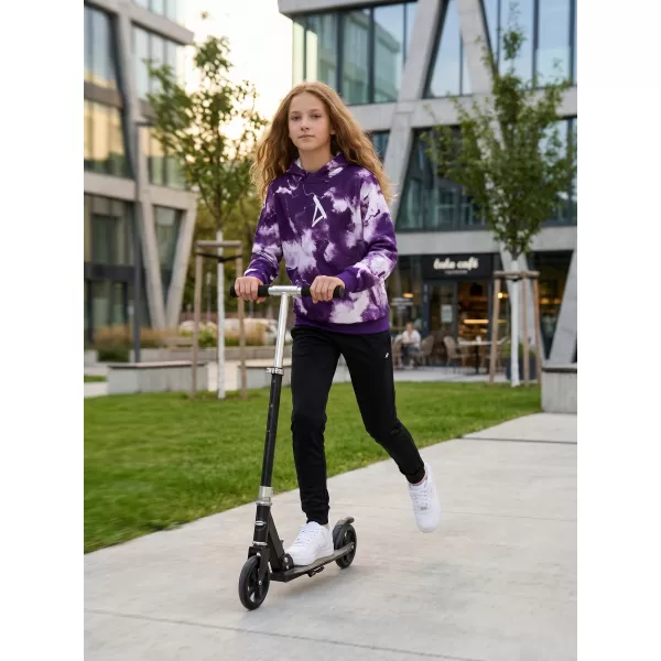  Prémiová detská mikina ALTISPORT VOJ/ALK066MI01 BIELA/FIALOVÁ 