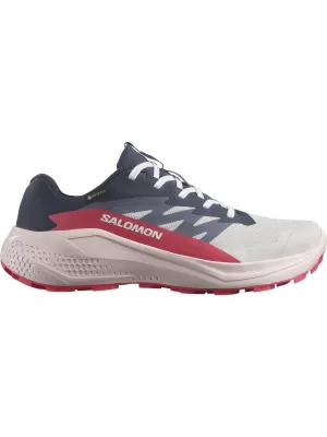 Dámske topánky SALOMON ALPHAGLIDE GTX W L47802300 MESAČNÁ SKALA/MODRÉ NOCI/ČERVENÁ ČERVENÁ