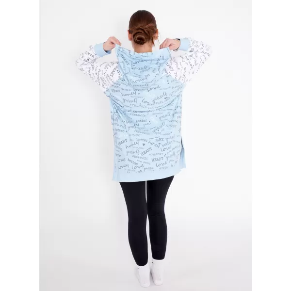  Dámska prémiová funkčná mikina ALTISPORT VOJ/ALW067MI03 BABY BLUE 
