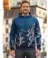 Pánska prémiová mikina na zips ALTISPORT VOJ/ALM059MI02 NÁVYKY