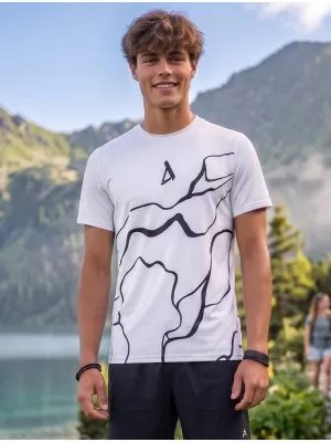Prémiové pánske funkčné tričko ALTISPORT VOJ/ALM073TR01 BIELA