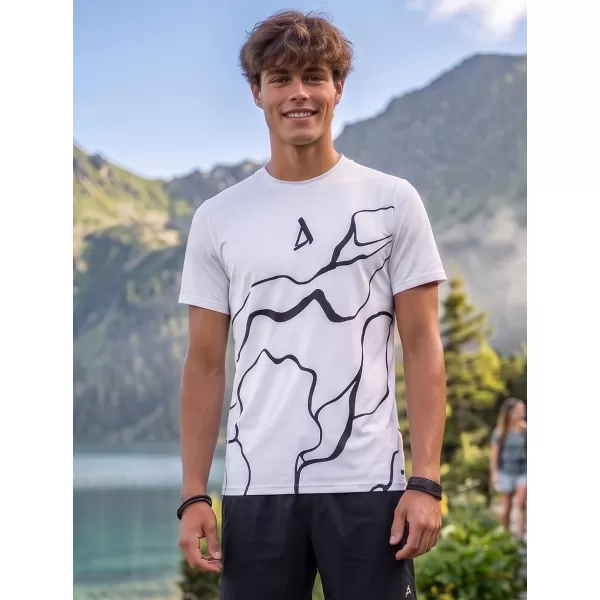  Prémiové pánske funkčné tričko ALTISPORT VOJ/ALM073TR01 BIELA 