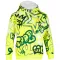 Prémiová detská mikina ALTISPORT VOJ/ALK054MI01 FLUORESCENČNÁ ZELENÁ